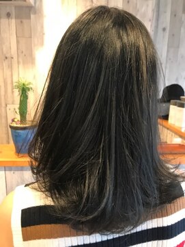 ボノヘアー(bono hair) 黒染め風ミディアム