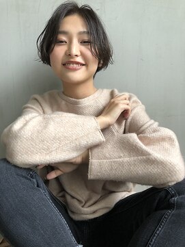 フィルムス 田町芝浦(FILMS) 黒髪/クラゲヘアー/オリーブグレー/小顔/ココアベージュ/田町