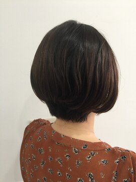 ホワイト(WHITE) ☆ツーセクションボブ×まとまり×WHITE田中☆