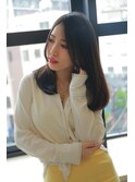 大人可愛い、色気、小顔カットひし形シルエット【錦糸町】