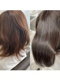 髪質改善ストレート