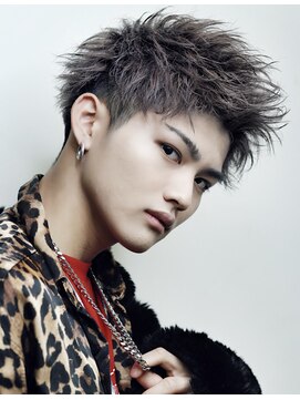 リップス 表参道店(LIPPS) 刈り上げツーブロック前下がりマッシュツイストスパイラルパーマ