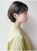 大人bob×シースルーバング［髪質改善/池袋&目白&大塚］