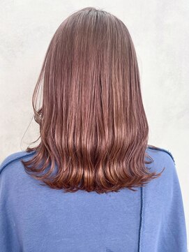 アイティーバイアルバム 松戸店(IT by ALBUM) モーブジュミディ_外ハネボブセクションカラー_ba377191