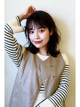 テラス 中百舌鳥(Terrace) 毛先ワンカール×レイヤーカット×小顔カット　20代30代40代