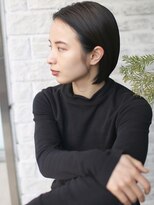 バース(BIRTH)&nbsp;天神【BIRTH】寒色系カラー×耳掛けタイトボブ　3