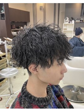 ロンド クラン 岡崎(Lond Clan) 波巻きパーマ/波巻き