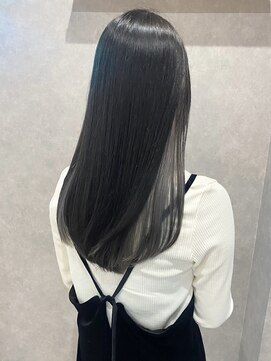 セシルヘアー(CECIL hair) アッシュブラック×ケラチントリートメント 下北沢