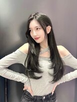 アディション 新宿(ADITION)&nbsp;韓国ヘア/ざくざくレイヤーカット/顔周りカット