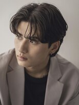 レタッチバイフィフス(RETOUCH by fifth)&nbsp;センターパートカルマヘアニュアンスパーマ韓国シャドウパーマ