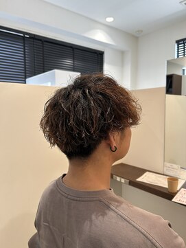 ヘアメイクアバンセ(HAIR MAKE AVANCE) 刈り上げマッシュ×ツイストスパイラル
