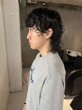 ダンボ(DUMBO) 【 sayaca 】レイヤーパーマ/プードルパーマ/メンズウルフパーマ