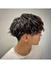 【頭皮にご褒美を】メンズカット+炭酸スパ10分　◯眉毛カット付き◯