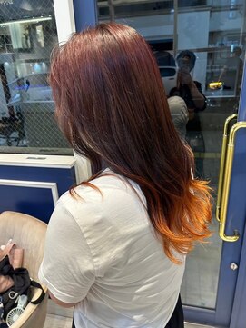 アンソル オブ リシェール(N'SOL of RICHAIR) 黒髪/ボブルフ/ネビージュ/小顔/ワンレン/南越谷/髪質改善/前髪