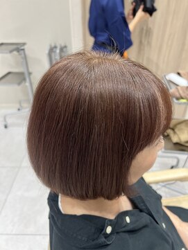 アッドバイケンジ(Add.. by KENJE) 白髪ぼかし×ピンクベージュ　【戸塚/戸塚駅】