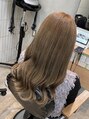 ラフィスヘアーアミ 高知2号店(La fith hair ami)&nbsp;ブリーチありベージュ系カラーのお客様多めです^^