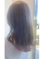 アルファ(Hair Salon alpha)&nbsp;【大人可愛い×透明感】インナーカラー×シアーピンク