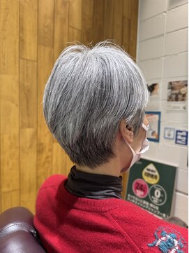 チアー ヘアリラクゼーション(cheer HAIRRELAXATION) グレイショート