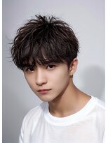 サンティエ 中央駅店(scintiller)&nbsp;波巻きスパイラルパーママッシュショート無造作パーマ刈り上げ