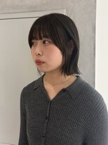 ヨーク(YOKE)&nbsp;【YOKE】くびれボブオリーブグレージュ顔周りカット透明感カラー