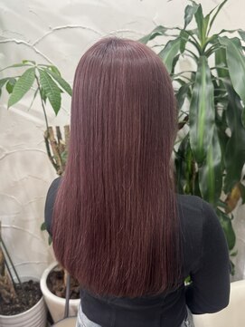 アン(Hair make un) ピンクラベンダー♪