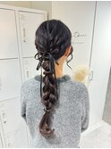 選べるヘアセット【編み下ろし】