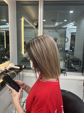 ラピス 渋谷本店(Lapis) フェイスフレーミング/ローライト/レイヤーボブ/髪質改善