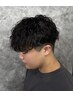 【平日限定1名様】メンズカット＋おまかせパーマ＋トリートメント￥6000