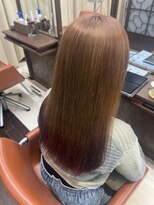 ウィーブ 成田店(Weve)&nbsp;ホワイトグレージュ/デジタルパーマ/チェリーブラウン/成田