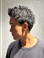 フリークバーバーショップ 河原町三条店(FREAK BARBER SHOP)&nbsp;ピンパーマくせ毛スパイキーショート/フェザーパーマ河原町三条