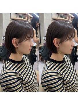 ロンドプロフィール 浦和(Lond profil) Lond.海気　大人丸みボブ　ミニボブ