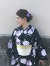 浴衣着付け　4400円→3500円