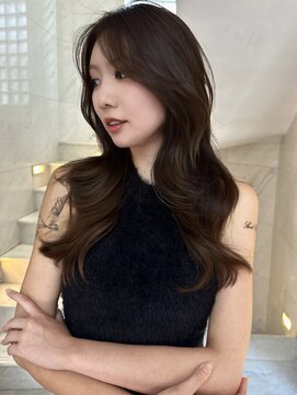 サイン 表参道(SIGN) 韓国ヘアグレージュカラーブリーチ無し髪質改善透明感カラー