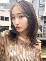 ユキ 八事(yukii) ハイライトカラー フェイスフレーミング レイヤーカット くびれ