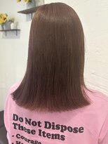 ハーティーモトヤワタ(hearty MOTOYAWATA)&nbsp;艶感たっぷり♪シンプルなワンレングスボブ