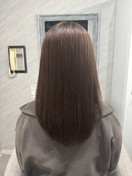 アンベル(ANBEL) 【手で乾かすだけ】髪質改善縮毛矯正