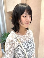 オン キャナルシティ博多前店(on)&nbsp;【晴音】ボブウルフ/グレーブラック/ボブ/20代