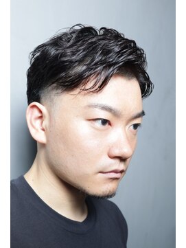 ラヴィ ニュー 両国店(LAVIE NEW) 社会人短髪アップバンクニュアンスパーマビジネスショート