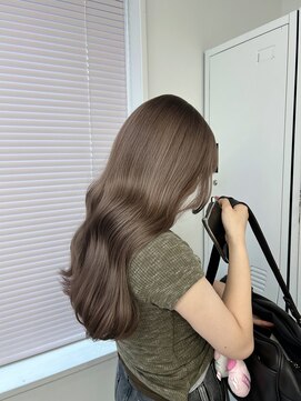 ペレ 渋谷(PELE) ミディアムヘア/暗めカラー/グランマッシュ/