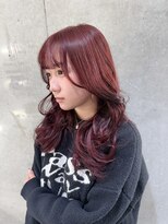 ノエ 心斎橋(Noe)&nbsp;【Noe心斎橋YUTO】ブリーチなしカシスレッド/ワインレッド