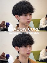 テラス(Terrace by Relato)&nbsp;無造作シャドウルーズスパイラルマッシュパーマ赤羽メンズパーマ