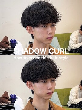 テラス(Terrace by Relato) 無造作シャドウルーズスパイラルマッシュパーマ赤羽メンズパーマ