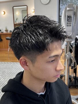 ザデイトウキョウ 表参道 青山(THE DAY TOKYO) MEN'S HAIR/アップバングショート/ツーブロショート/表参道駅