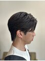 ヘアーワークス ボナ(HAIR WORKS bona.)&nbsp;毛量が多い方でもできる毛流れセンターパート◎【韓国／伊勢崎］