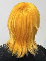 ルネラトーキョー(RUNERA TOKYO)&nbsp;ウルフカットイエローカラーデザインカラーケアブリーチ