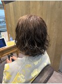 パーマスタイル髪質改善、
