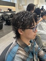 ビカムメンズヘアー 栄店(become men's hair)&nbsp;大人の無造作サーフカール