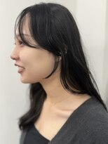 シベルバレー 横浜(sibell)&nbsp;＊セミロングレイヤーカット顔周りレイヤーウルフハッシュカット