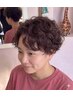 【ウェーヴのあるライフスタイル◎ミディアム・ショート系】パーマ＋カット