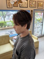 フォーコーナーズカットショップフェイビーズ 名古屋西(FourCornersCutShop favey's)&nbsp;大人センターパート パートスタイル